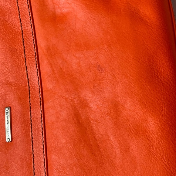Rebecca Minkoff Mac Clutch Bag in Orange - Picture 11 of 17